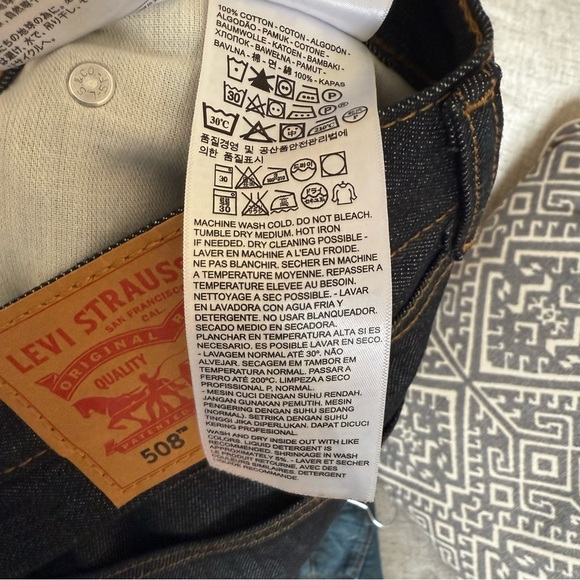 Men's Levi 508 Regular Taper fit Jeans - Picture 10 of 10